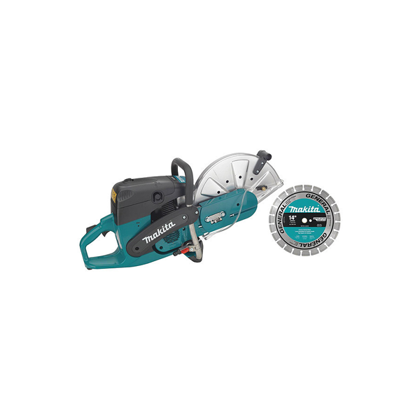Makita gas best sale powered concrete saw