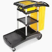 CART JANITOR RUBBERMAID
