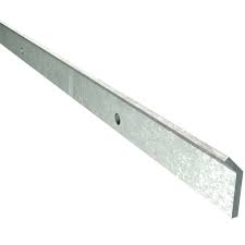 TERMINATION BAR ALUM 8' PER FT