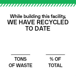 RECYCLING IN PROGRESS TONS & %