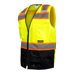 Robins & Morton Safety Vest with Zipper