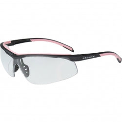 T71 CLEAR BLACK / PINK FRAME SAFETY GLASSES