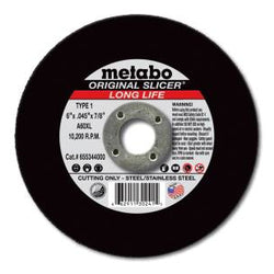 Metabo ORIGINAL SLICER 4 1/2" X .045" X 7/8"