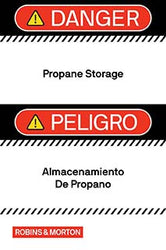 Danger - Propane Storage - Dual Language 24" x 36"
