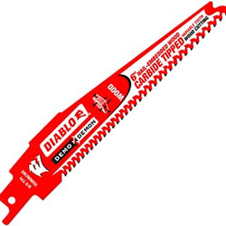 6" Diablo Demo Demon Wood Cutting Reciprocating Saw Blade