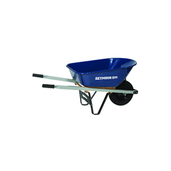 Wheelbarrow Blue 6 Cu Ft