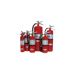 Fire Extinguishers offered in a variety of sizes