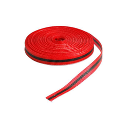 Woven Barricade Tape Red/Black