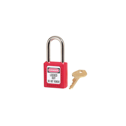 Master Safety Lock Red 410 Red