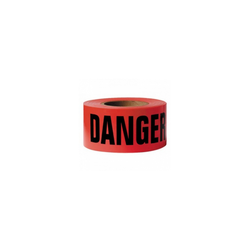 Polyethylene Red Danger Tape 3" X 1000'