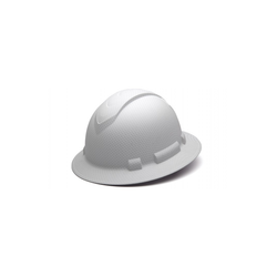 Hard Hat Ridgeline Full Brim White Grey