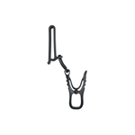 Cut Glove Clip With Belt Clip