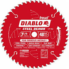 7-1/4" Diablo Ferrous Metal Cutting Blade