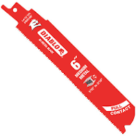 6" Diablo Steel Demon Bi-Metal Reciprocating Saw Blade 5 Pack