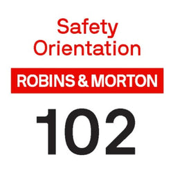Official R&M Safety Orientation Sticker